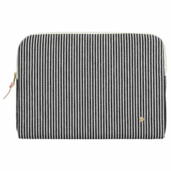 Housse d'ordinateur rayée en coton bio Basile | Femme Accessoires High-Tech|Accessoires High-Tech