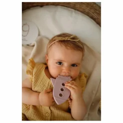 Discount Jouet de dentition Fusée en silicone | Lilas Hochets Et Anneaux De Dentition|Puériculture