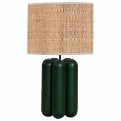 Best Lampe à poser abat-jour en raphia Charlotte | Luminaires