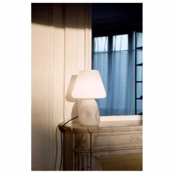 Outlet Lampe à poser Apollo en verre opalin | Luminaires