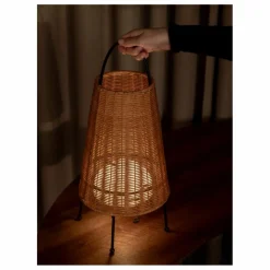 Sale Lampe à poser Porti en rotin Luminaires
