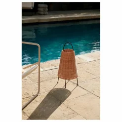 Sale Lampe à poser Porti en rotin Luminaires