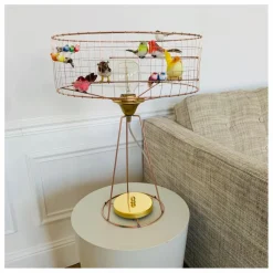 New Lampe large tambour à poser volière Enfant Luminaires|Lampes, Veilleuses Enfant