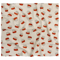 Outlet Lange Coton Bio Tambours | Couvertures Et Plaids|Linge De Lit Bébé