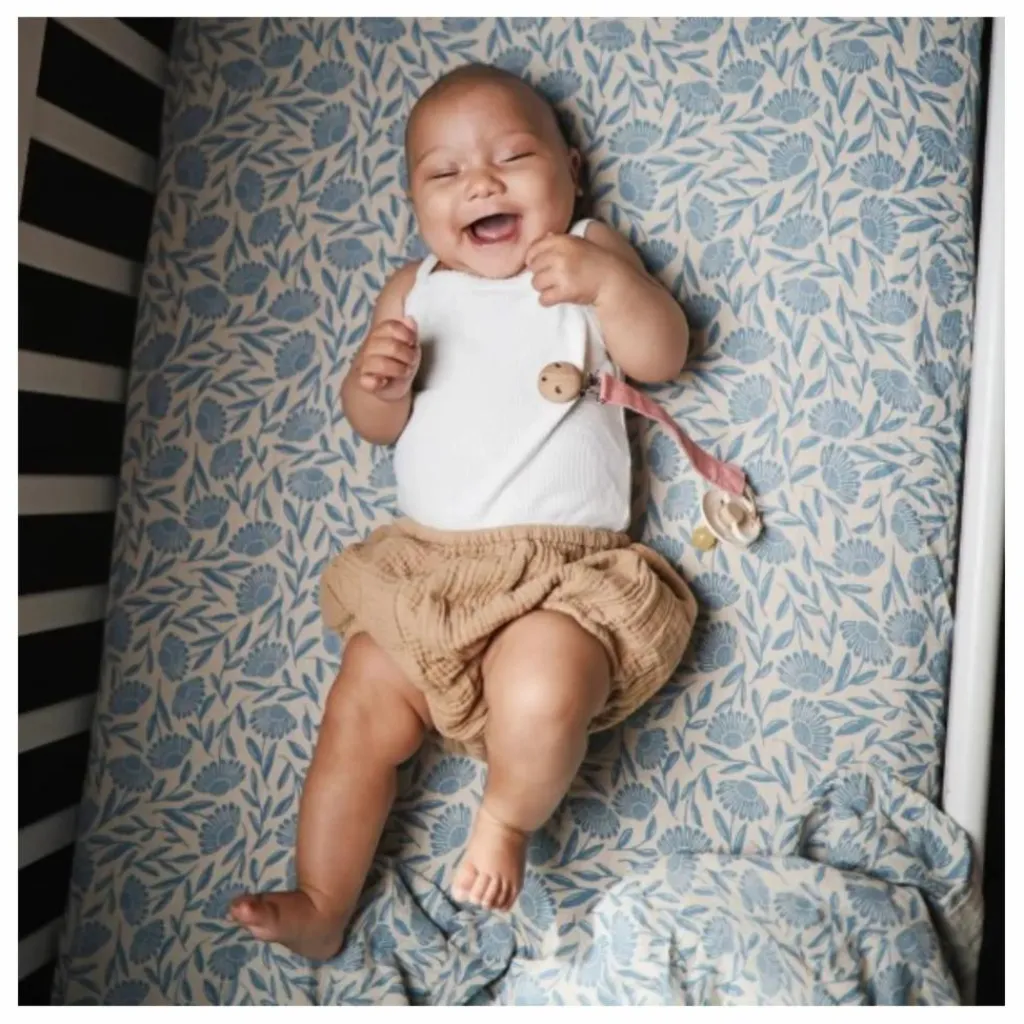 New Lange d'emmaillotage Blue Flowers | Gigoteuses, Tours De Lit|Gigoteuses, Emmaillotage