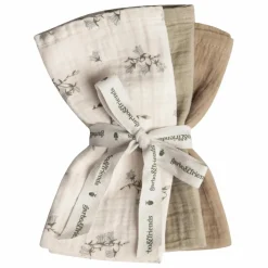 Outlet Langes en gaze de coton Bluebell - Set de 3 | Langes|Puériculture