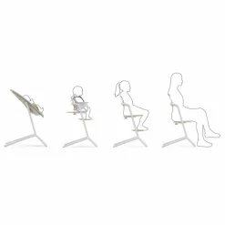 Online Lemo - Chaise haute 4 en 1 Chaises Hautes|Puériculture