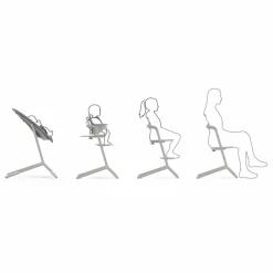 Discount Lemo - Chaise haute 4 en 1 | Chaises Hautes|Puériculture