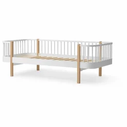 Lit banquette Wood 90x200 cm en chêne Enfant Lits, Matelas Enfant