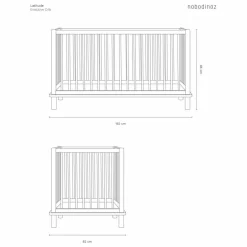 Clearance Lit bébé évolutif 70x140 Latitude | Lits Évolutifs|Lits Bébé