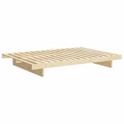 Lit Kanso en bois sans tiroirs Lits, Tables De Chevet