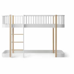 Discount Lit mezzanine mi-haut Wood Original 90x200 cm | Enfant Lits, Matelas Enfant
