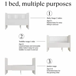 Hot Lit évolutif Form | Lits Évolutifs|Lits Bébé