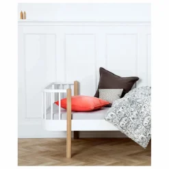 Hot Lit Wood 90x200 cm en chêne Enfant Lits, Matelas Enfant