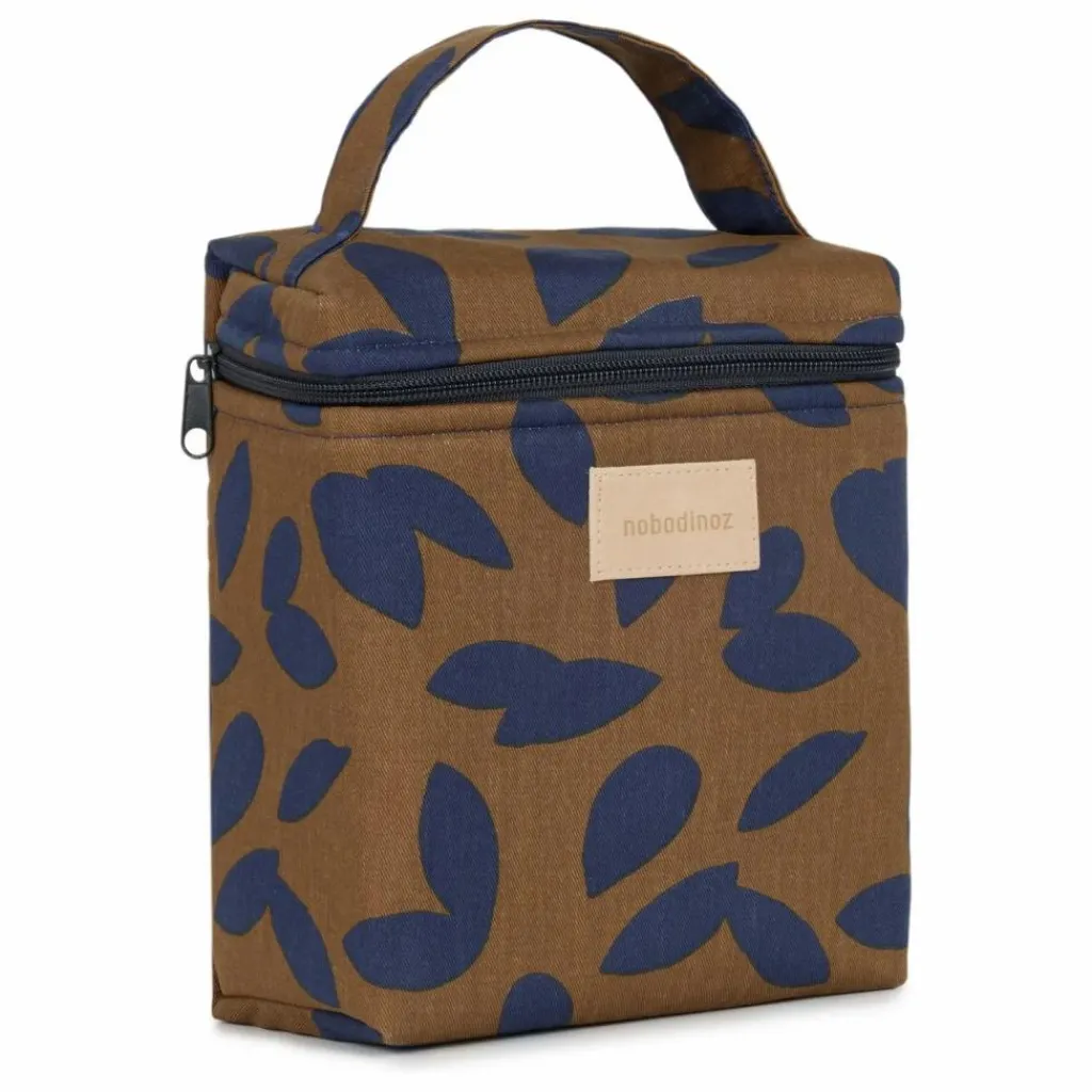 Sale Lunch bag isotherme Hyde Park Blue Leaves | Enfant Vaisselle Enfant