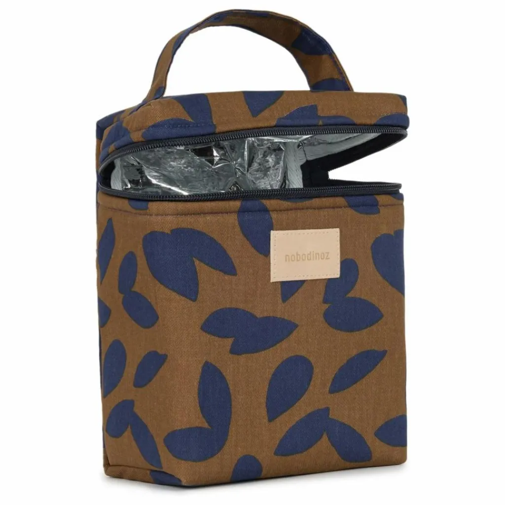Sale Lunch bag isotherme Hyde Park Blue Leaves | Enfant Vaisselle Enfant