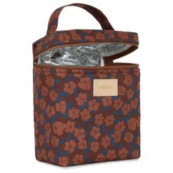 Discount Lunch bag isotherme Hyde Park Maroon Poppies | Enfant Vaisselle Enfant