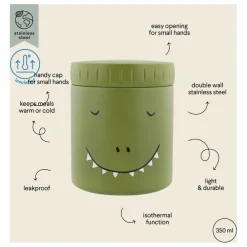 Best Lunch box isotherme 350 ml Mr Dino | Enfant Vaisselle Enfant