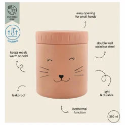 Best Lunch box isotherme 350 ml Mrs Cat | Enfant Vaisselle Enfant