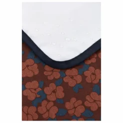 Matelas à langer de voyage Hyde Park Maroon Poppies | Matelas À Langer De Voyage|Puériculture