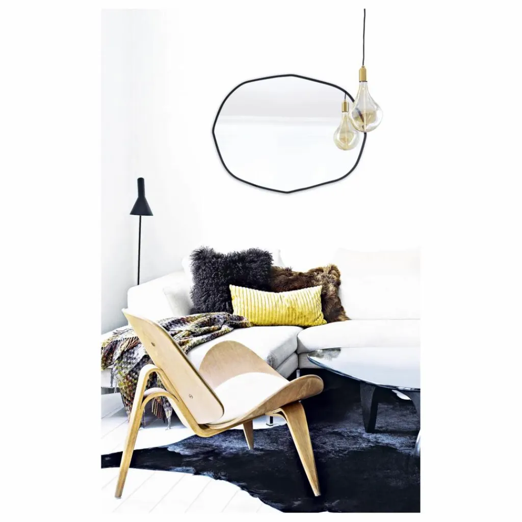 Discount Miroir extra plat biseauté contour - forme aléatoire 66x85 | Miroirs