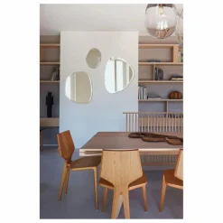 Hot Miroir extra plat biseauté - forme aléatoire ronde 46x55 cm Miroirs