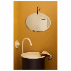 Best Miroir extra plat biseauté - forme aléatoire ovale horizontale 55x40 cm Miroirs