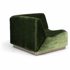 Outlet Module d'angle Rotondo en velours côtelé brillant | Canapés, Fauteuils
