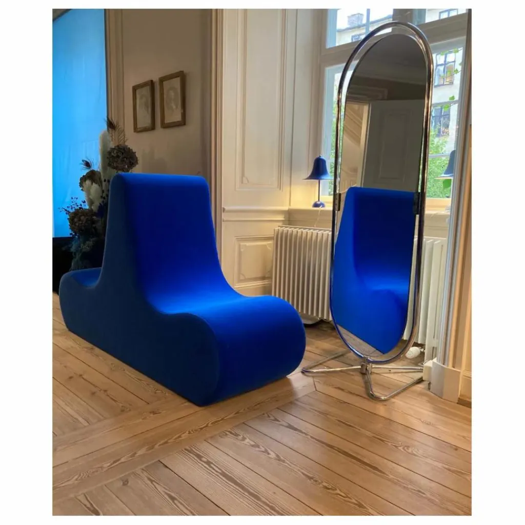 Hot Module double lounge Welle en velours | Canapés, Fauteuils