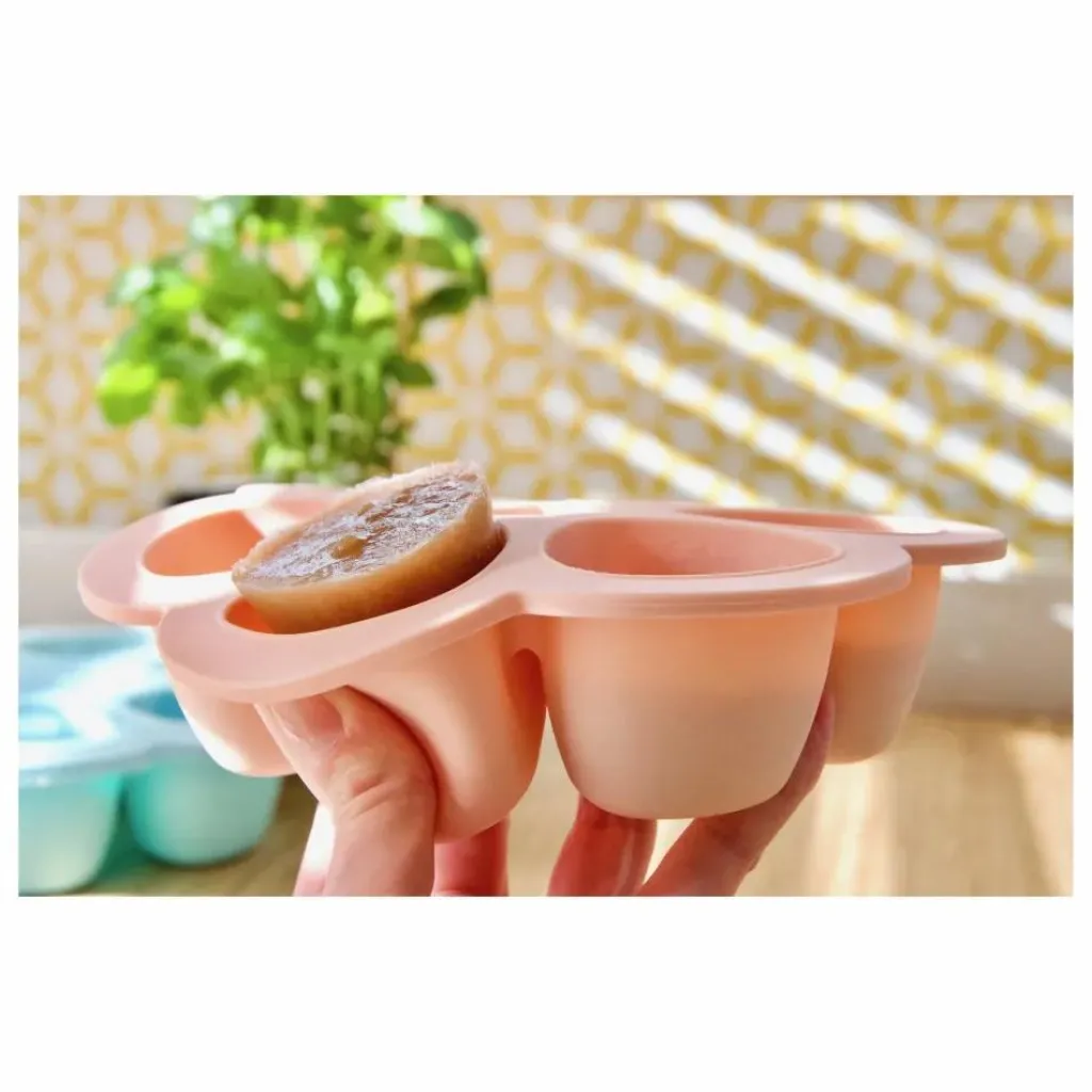 Best Moule multiportions en silicone - 6 x 150 ml | Premiers Repas|Puériculture