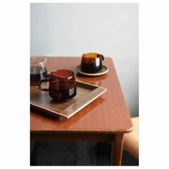 Online Mug Sépia en verre | Art De La Table