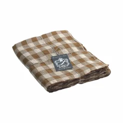 Clearance Nappe Bourdon en toile vintage vichy | Linge De Table|Art De La Table