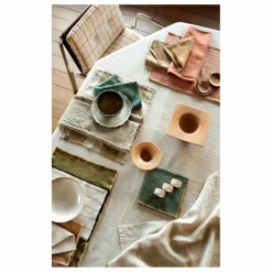 Clearance Nappe en lin Pise Linge De Table|Art De La Table