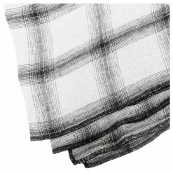 New Nappe Highlands à carreaux en lin lavé | Linge De Table|Art De La Table