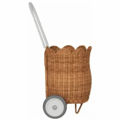 Online Panier à roulettes en rotin Petal Enfant Rangements|Patères, Paniers Enfant