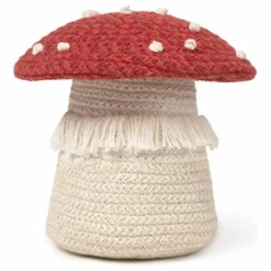 Outlet Panier de rangement Champignon | Enfant Rangements|Patères, Paniers Enfant