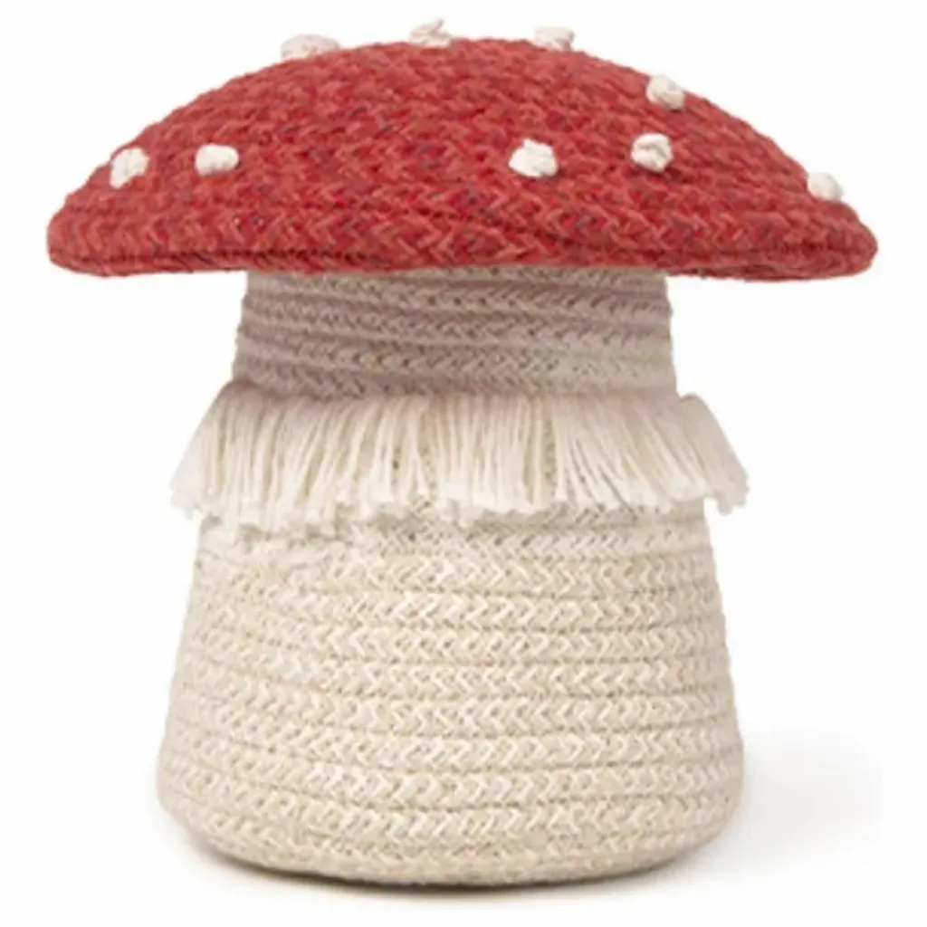 Outlet Panier de rangement Champignon | Enfant Rangements|Patères, Paniers Enfant