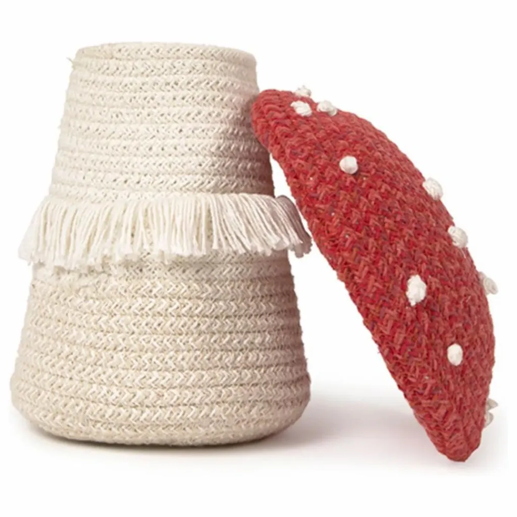 Outlet Panier de rangement Champignon | Enfant Rangements|Patères, Paniers Enfant
