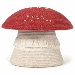 Outlet Panier de rangement Champignon | Enfant Rangements|Patères, Paniers Enfant