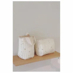 Online Panier de rangement Daisies en coton bio | Enfant Rangements|Patères, Paniers Enfant