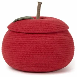 New Panier de rangement Pomme | Enfant Rangements|Patères, Paniers Enfant
