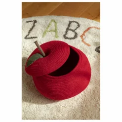 New Panier de rangement Pomme | Enfant Rangements|Patères, Paniers Enfant