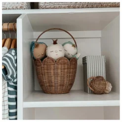 Best Panier en rotin Petal Enfant Rangements|Patères, Paniers Enfant