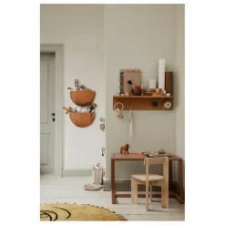New Panier mural en rotin - set de 2 Enfant Rangements|Patères, Paniers Enfant