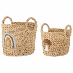 Outlet Paniers de rangement Agnes - Set de 2 | Enfant Rangements|Patères, Paniers Enfant