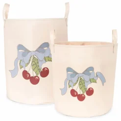 Hot Paniers de rangement Cherry - Set de 2 | Enfant Rangements|Patères, Paniers Enfant