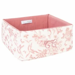 Outlet Panière Toile de Jouy | Enfant Rangements|Patères, Paniers Enfant