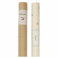 Papier peint Cerises | Enfant Papiers Peints|Déco Murale Enfant