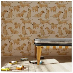 Hot Papier peint Teckels Enfant Papiers Peints|Déco Murale Enfant