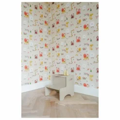 Online Papier-peint Monkey Fun - Marie Assénat x | Enfant Papiers Peints|Déco Murale Enfant